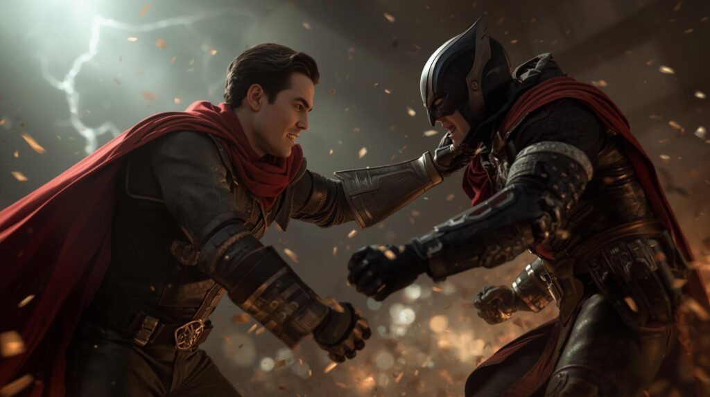 el choque del villano contra el héroe, viaje del villano, villano